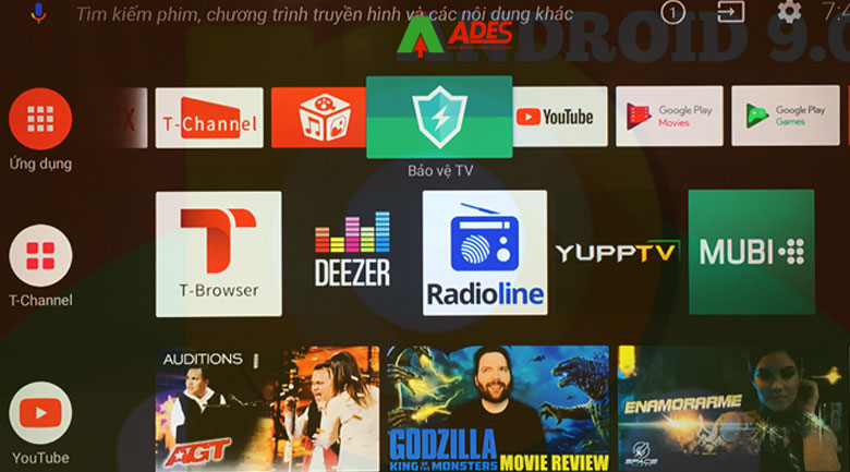 Nen tang Android TV 9.0
