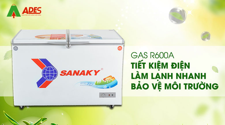 cau tao gas R600A cua tu dong Sanaky VH-3699W1