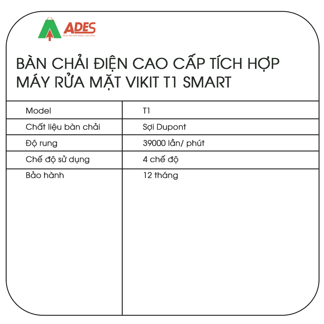 Ban chai dien cao cap Vikit T1 Smart