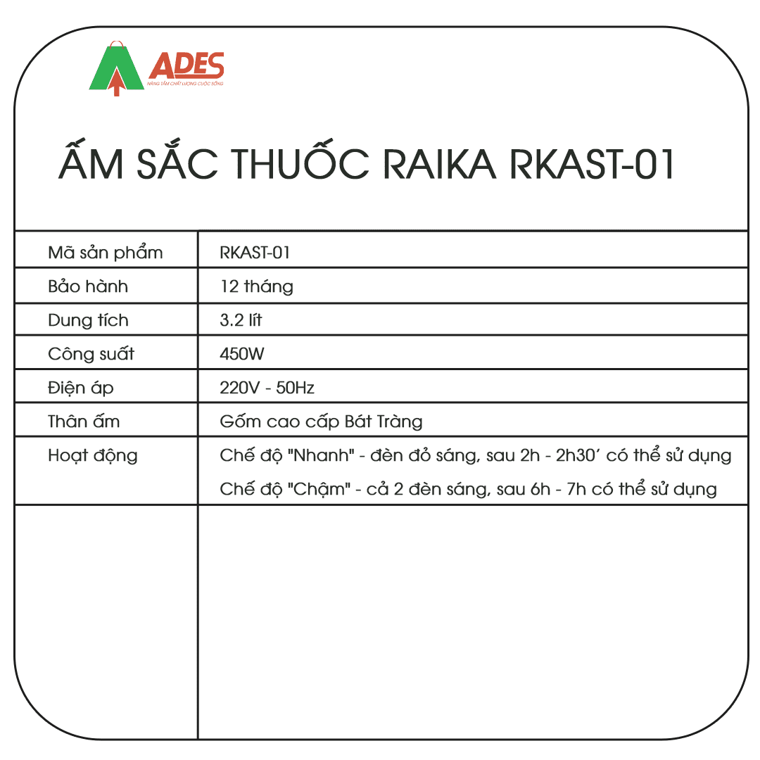 Am sac thuoc RKAST-01