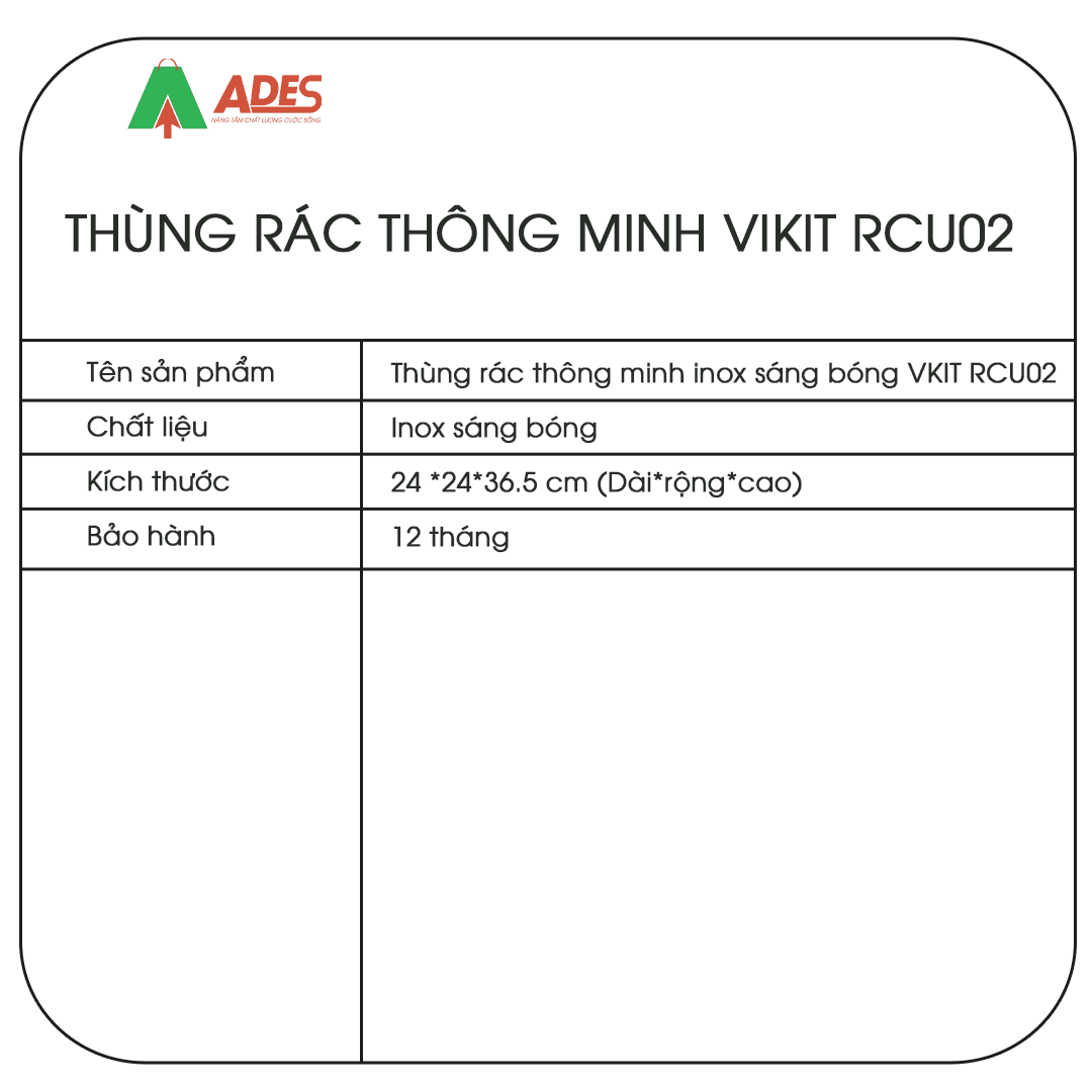 Thung rac  Vikit RCU02
