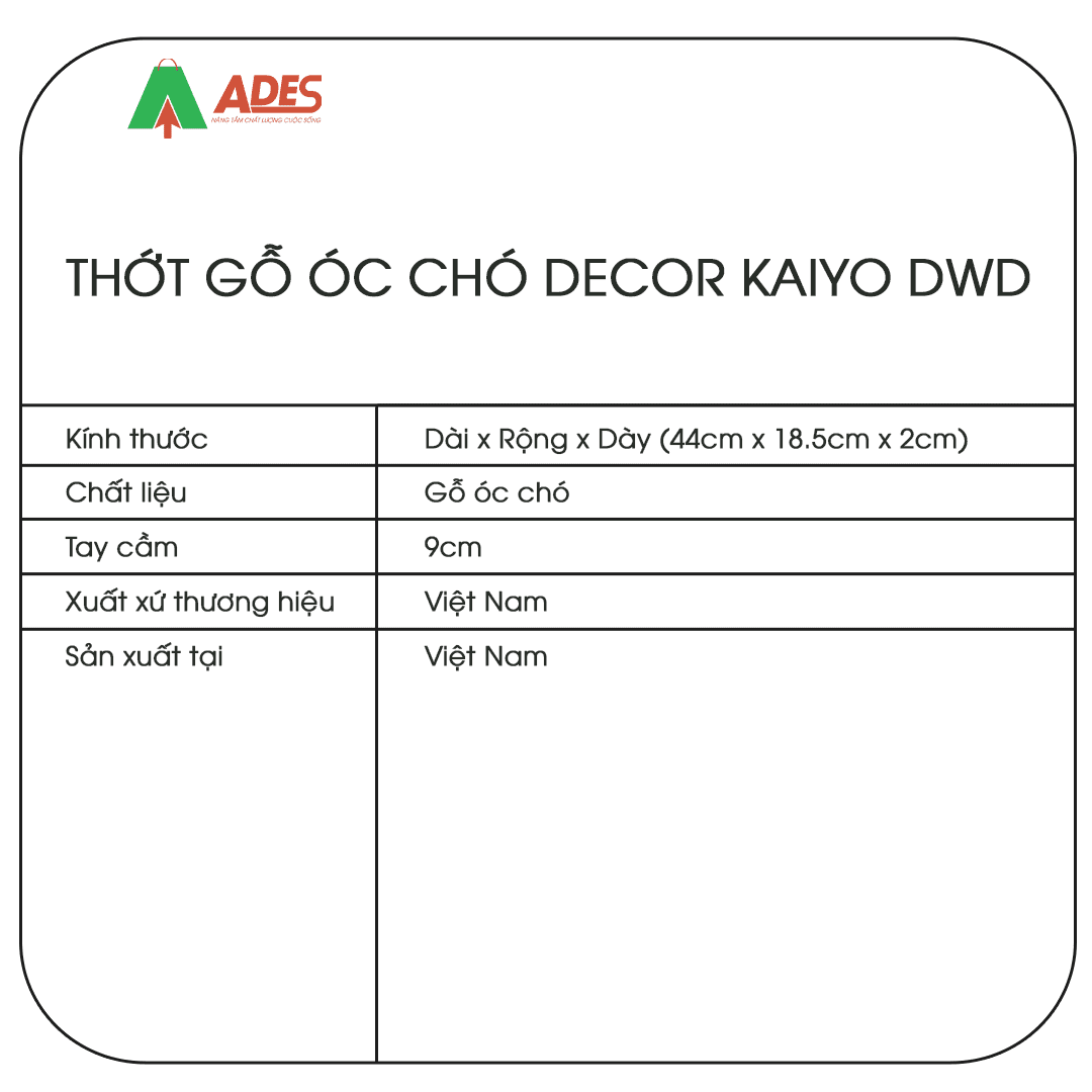 Thot go decor Kaiyo DWD