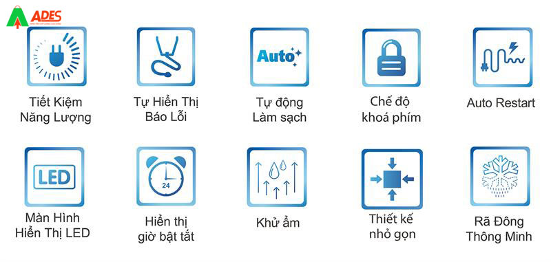 cac tinh nang khac Gree GWH12IC-K3N9B2J 12.000BTU