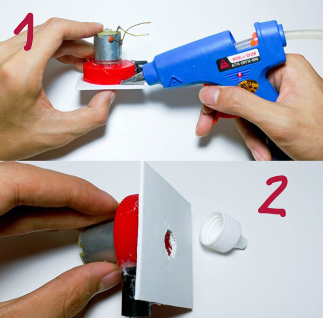 Hướng dẫn tự chế quạt điều hòa - Bước 3