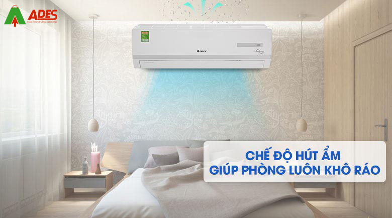 Chuc nang hut am Gree Inverter 2 HP GWC18WC-K3D9B7N