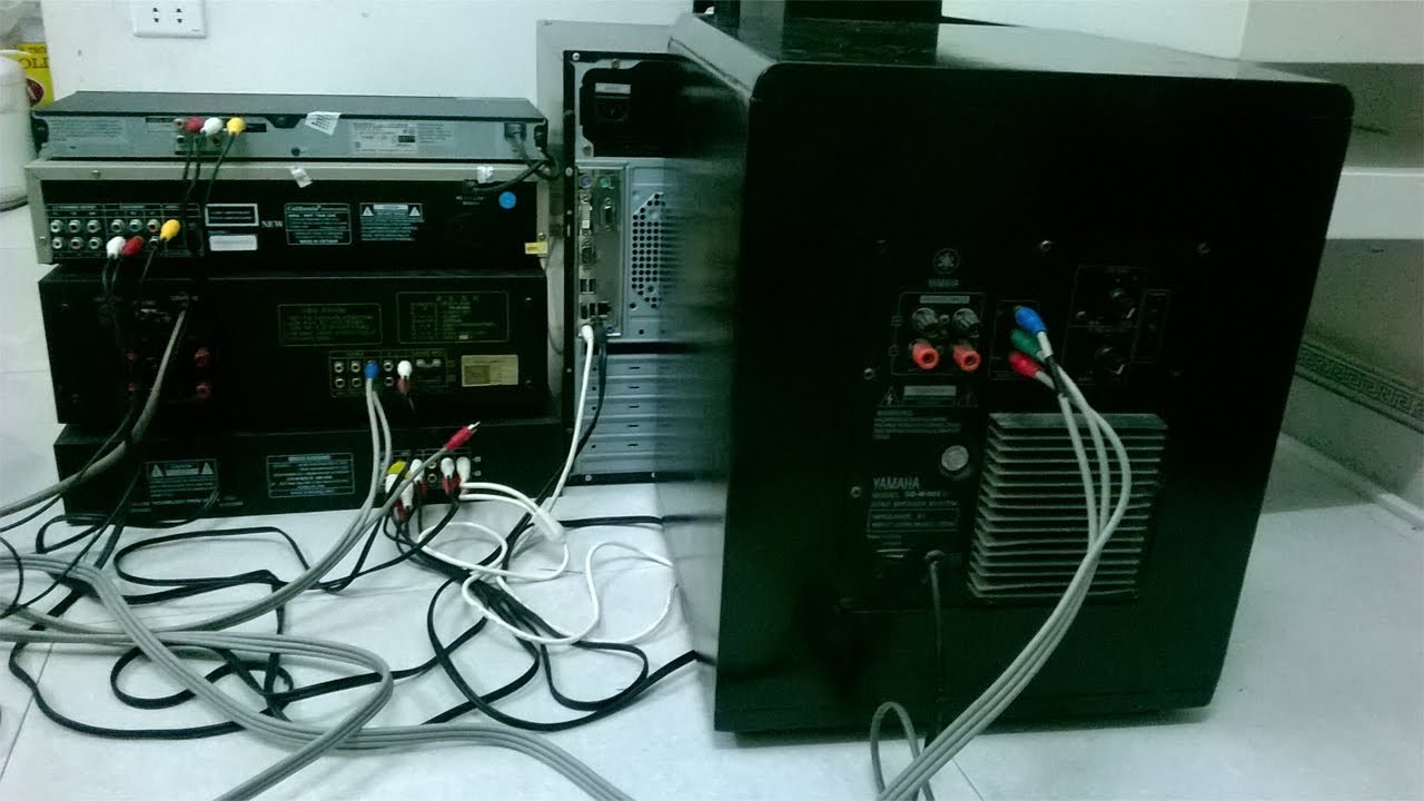 Hướng dẫn cách cắm loa máy tính