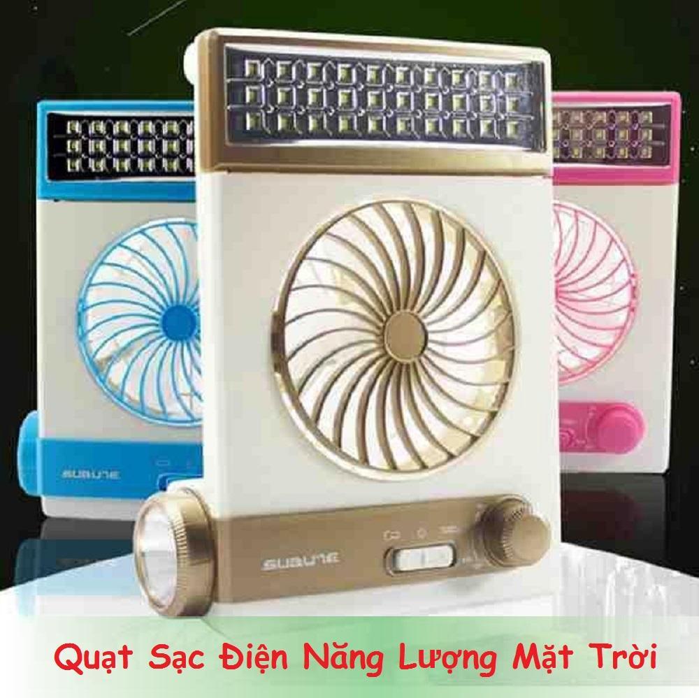 Khuyến cáo từ nhà sản xuất khi sử dụng quạt tích điện năng lượng mặt trời