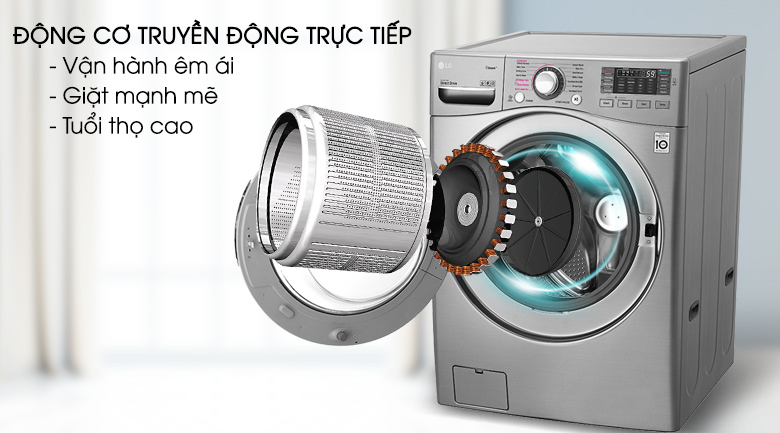 Máy giặt LG Inverter 19kg F2719SVBVB