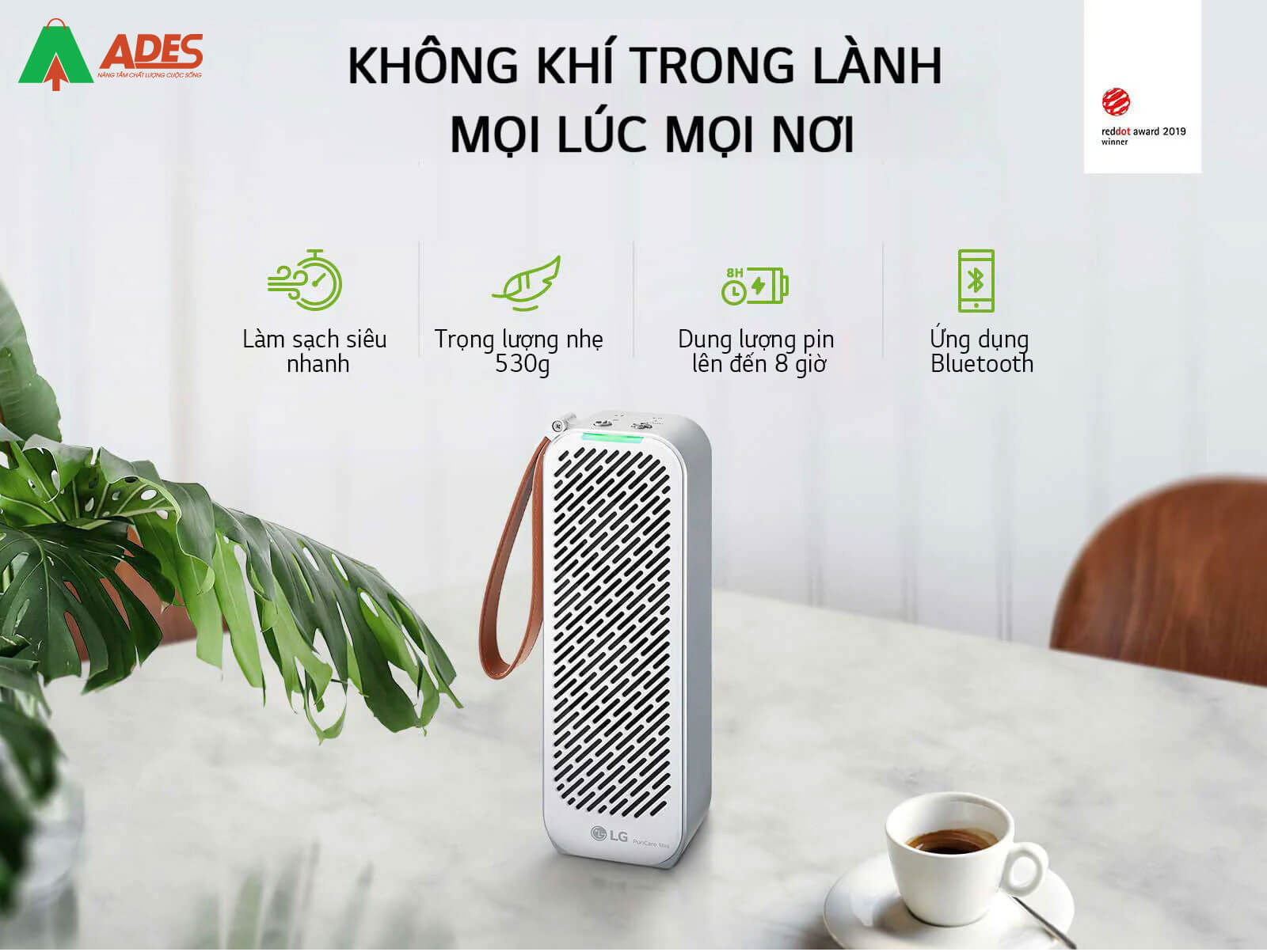 May loc khong khi mini LG Puricare AP151MWA1