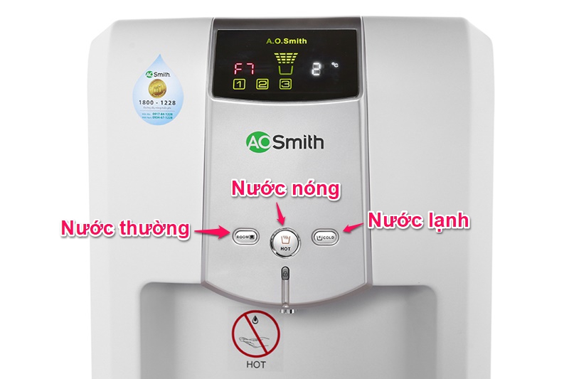 Máy lọc nước RO nóng lạnh AOSmith ADR75-V-ET-1 5 lõi