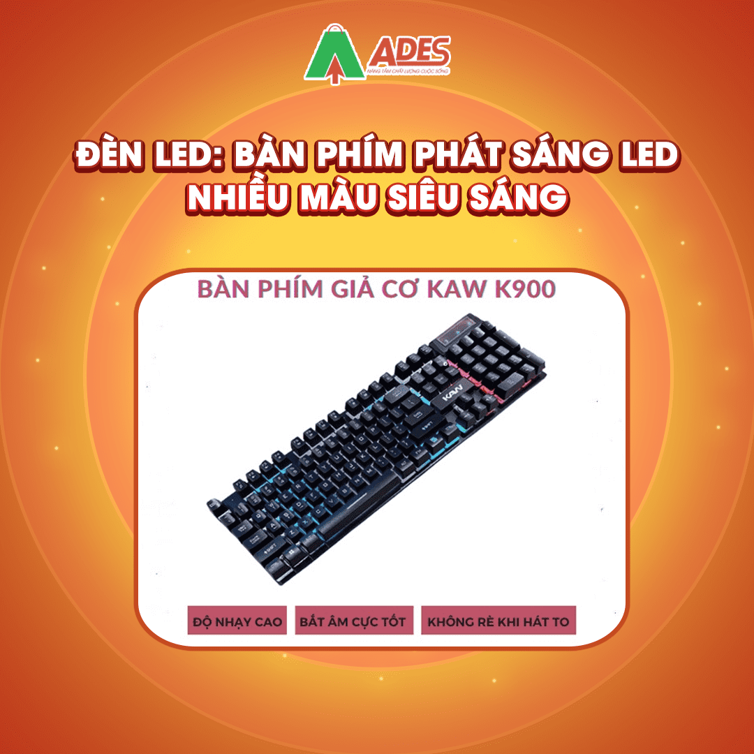 Ban phim Kaw K600