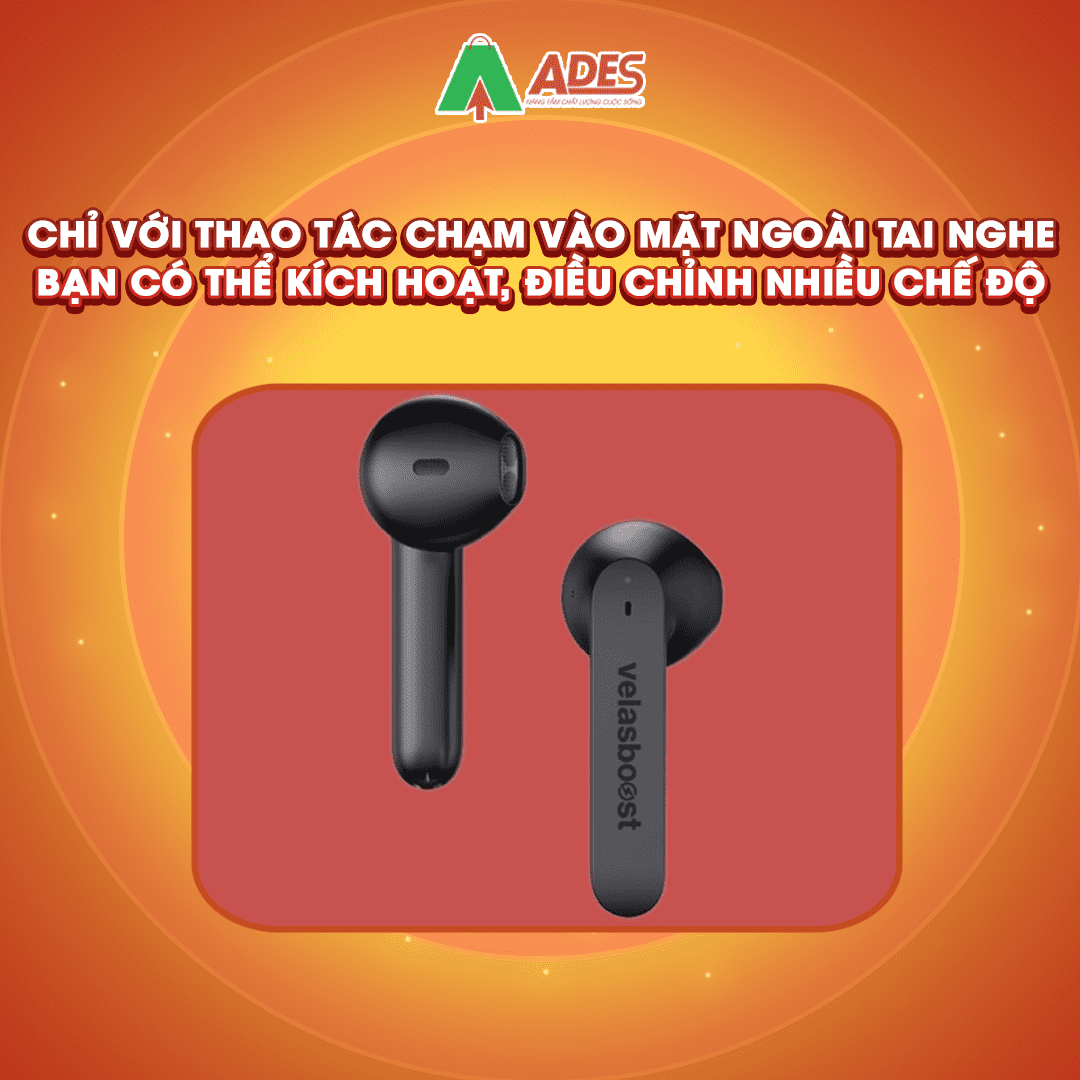 Tai nghe Bluetooth Velasboost May