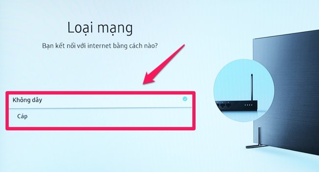 Cách kết nối mạng LAN cho tivi