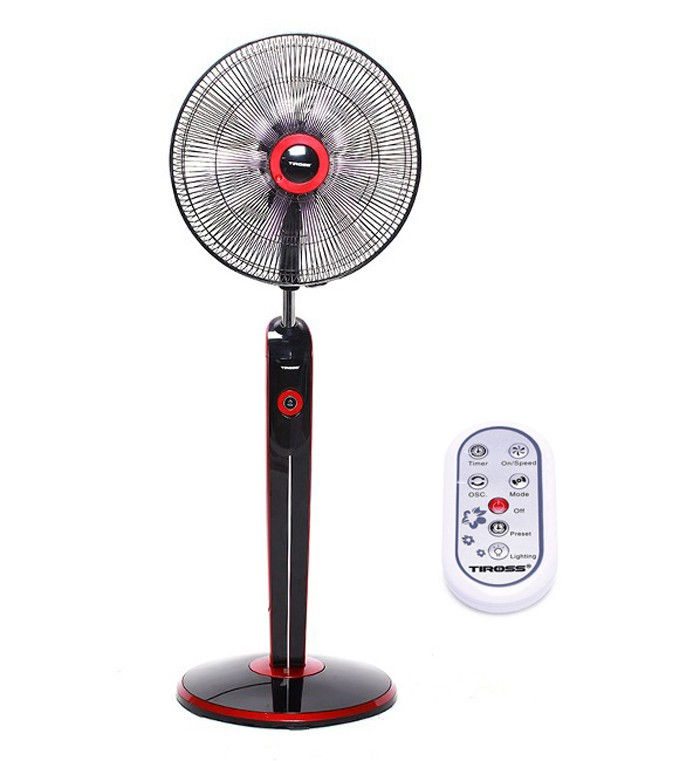 Quạt cây Tiross ts956-1 65w đỏ
