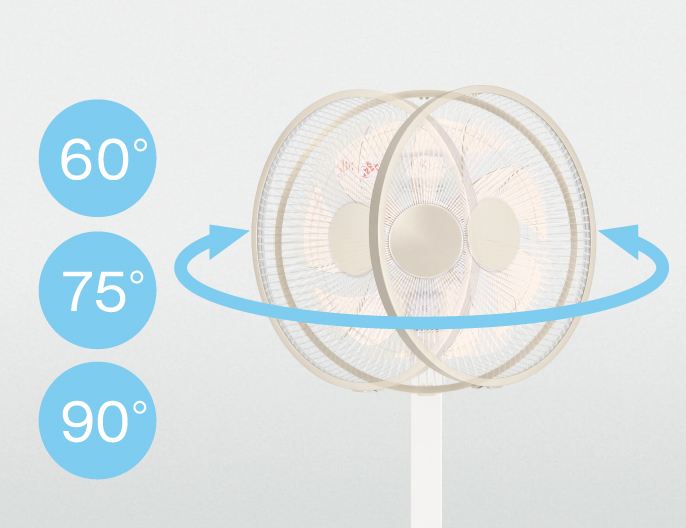 Quạt cây có 8 tốc độ gió