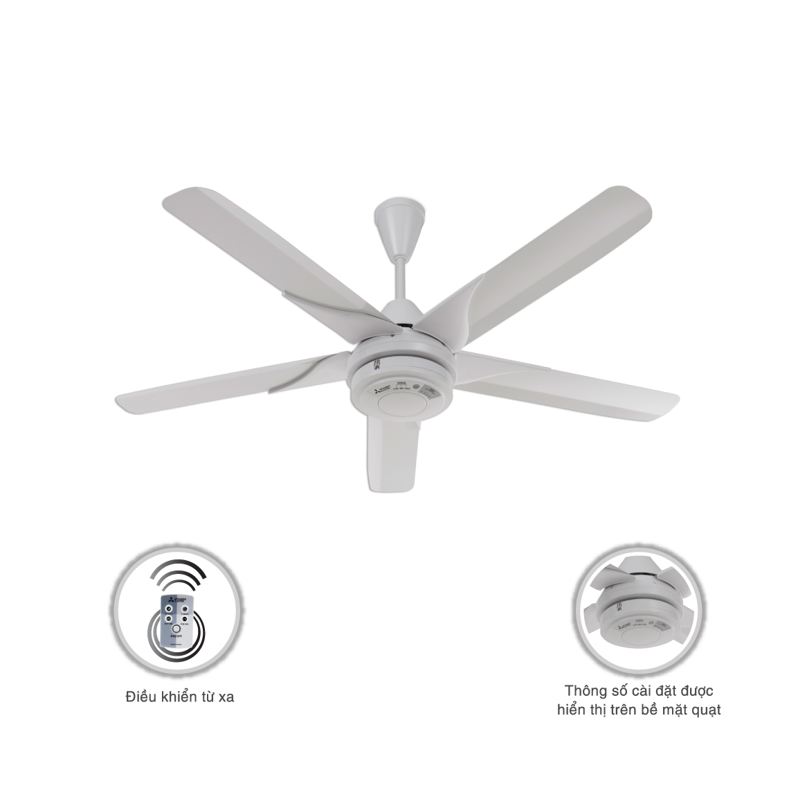 Quạt trần Mitsubishi Electric