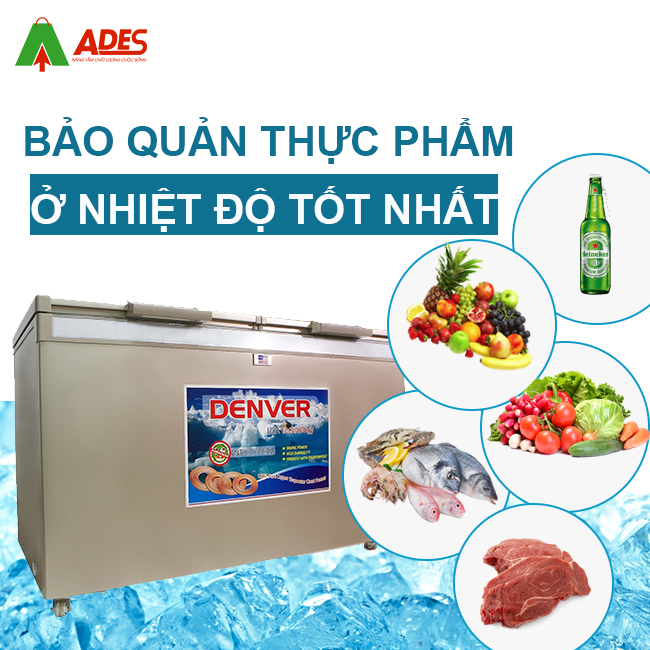 cau tao hẹ thong lam lanh Fast - Freezer cua tu dong Denver AS 660TD