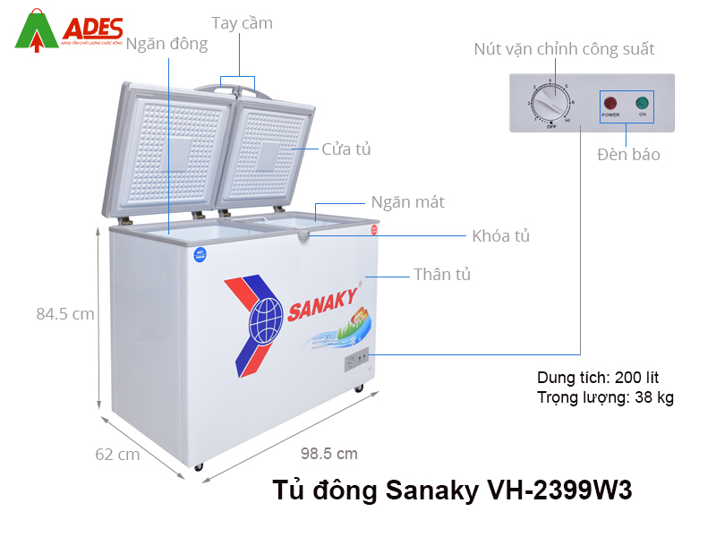 Cau tao tu dong Sanaky VH-2399W3 Inverter