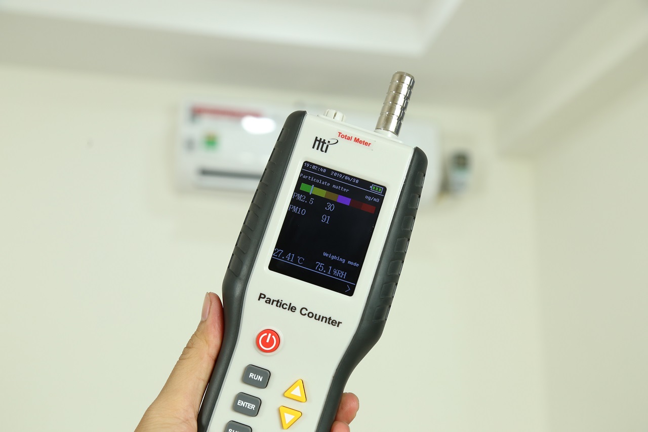 Thử nghiệm điều hòa có thực sự lọc không khí không.