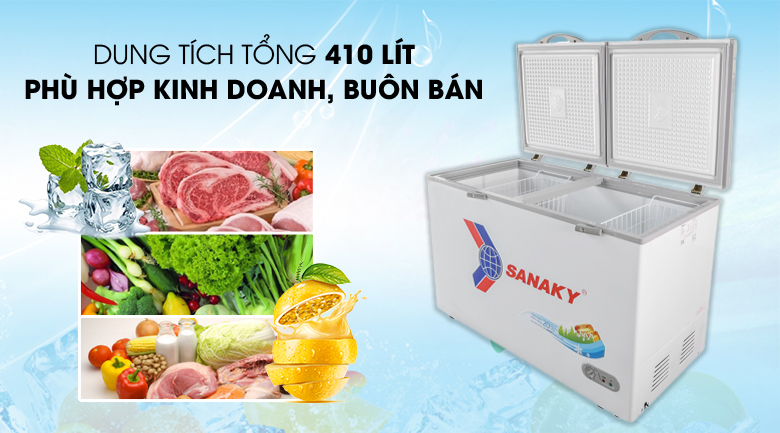 Ứng dụng của tủ đông SANAKY