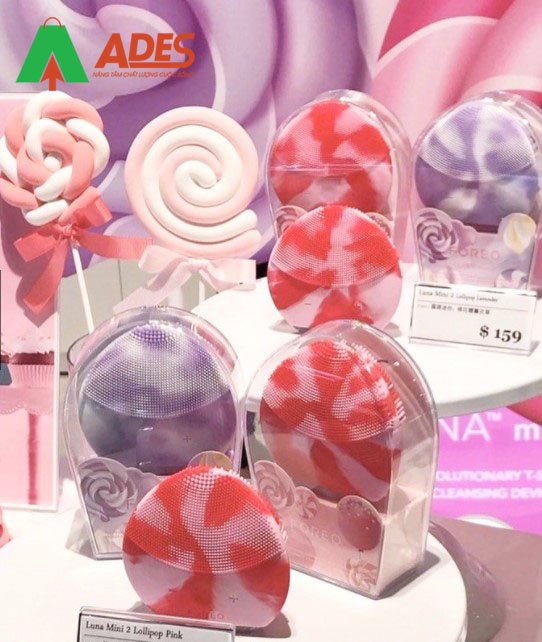 Hinh anh thuc te may rua mat Foreo Luna Mini 2 Candy Collection