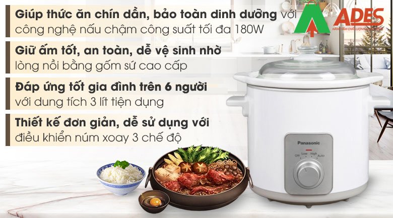 Dac diem noi bat noi nau cham Panasonic NF-N30ASRA