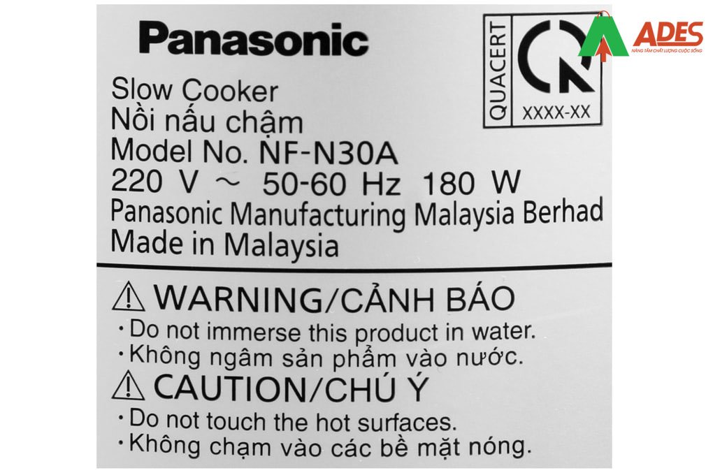 Hinh anh thuc te noi nau cham Panasonic NF-N30ASRA