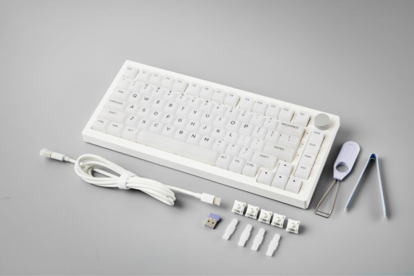 AKKO 5075B Plus Transparent ASA cho trải nghiệm gõ phím mượt mà