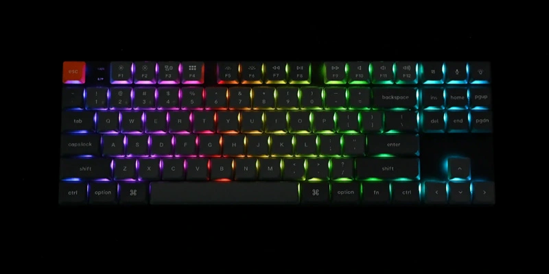 Bàn phím trang bị 22 loại cài đặt đèn nền RGB