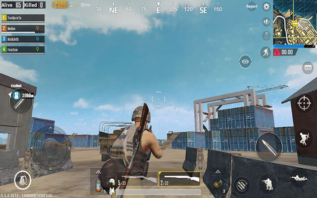 Bối cảnh khi người chơi vào game PUBG