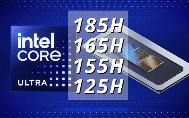 Các dòng Intel Core Ultra 100H cao cấp