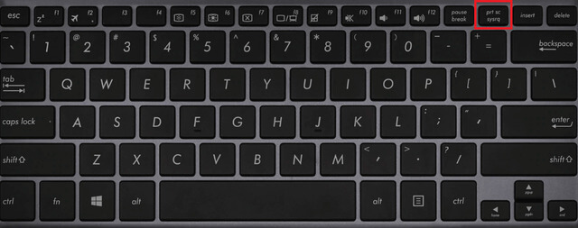 Cách chụp màn hình máy tính với phím Print Screen (PrtSc)