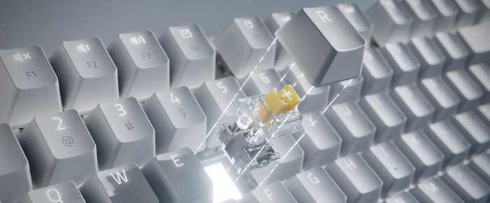 Cảm giác gõ mượt mà với hành trình và khoảng cách phím phù hợp