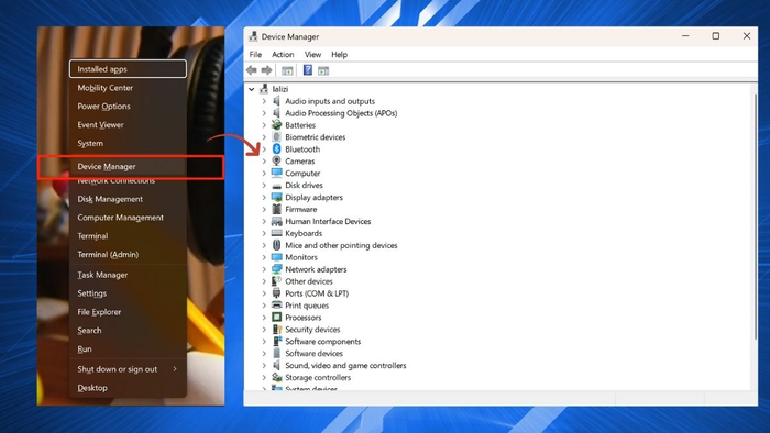 Cập nhật driver để khắc phục lỗi Out of Memory
