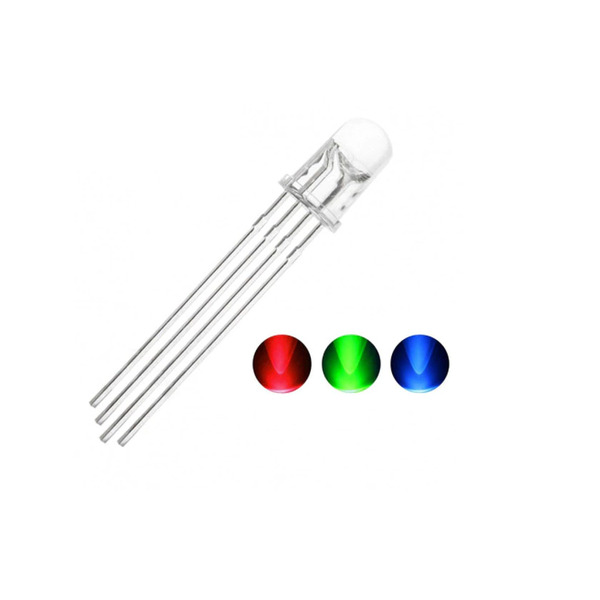 Cấu tạo LED RGB gồm bốn chân tiếp xúc