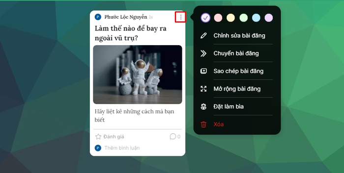 Phần mềm Padlet