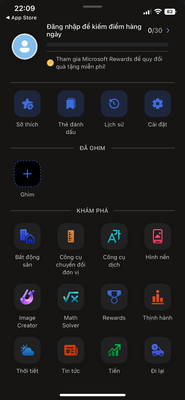 Chọn tiếp vào Image Creator