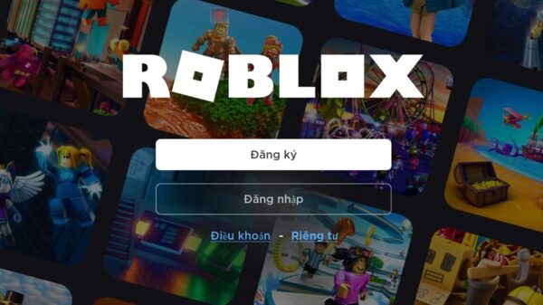 Đăng ký và đăng nhập để tham gia Roblox