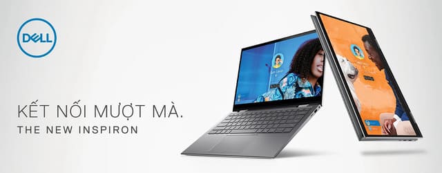 Dell Inspiron có kích thước màn hình lớn, độ phân giải cao