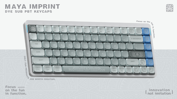 Keycap Maya Imprint tôn vinh vẻ đẹp văn minh cổ đại