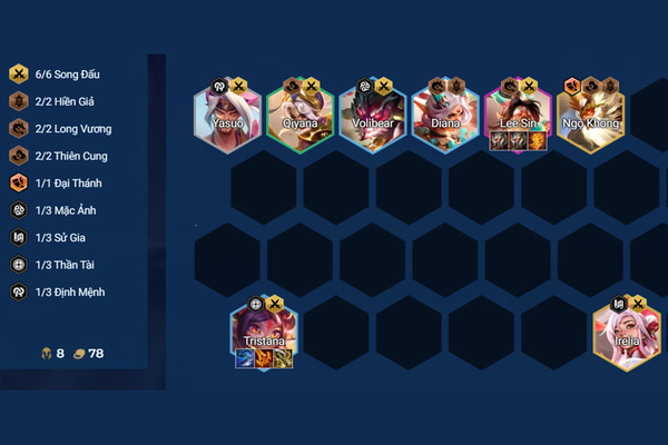 Đội hình Song Đấu