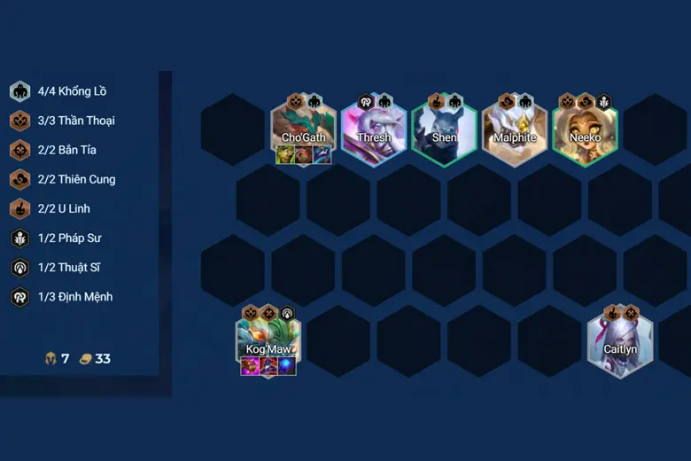 Đội hình Slow Roll Kog’Maw