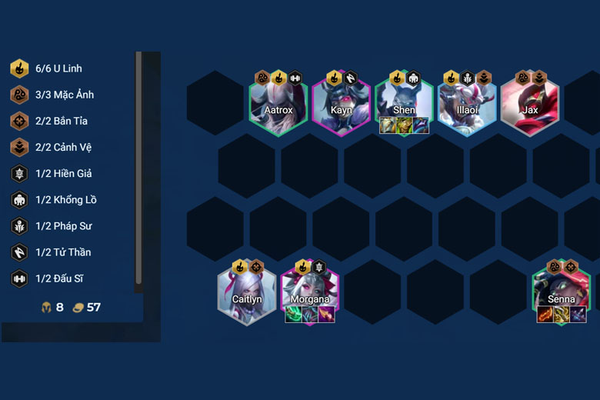 Đội hình Morgana U Linh Thiên Sứ