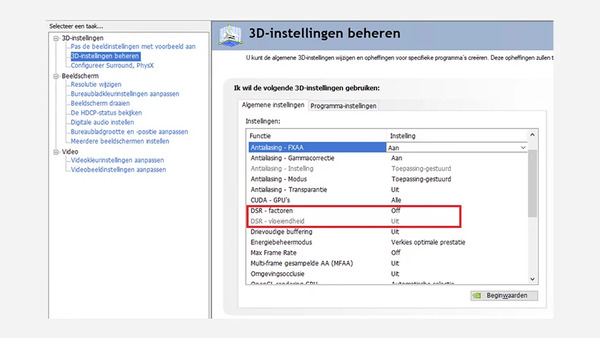 DSR cho trải nghiệm độ phân giải cao hơn thực tế
