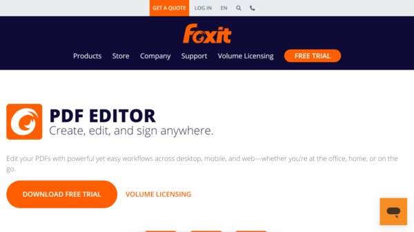 Foxit PDF Editor