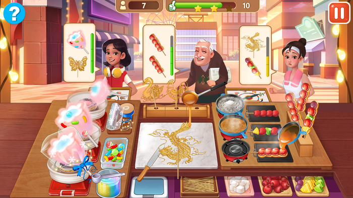 Game nấu ăn Breakfast Story