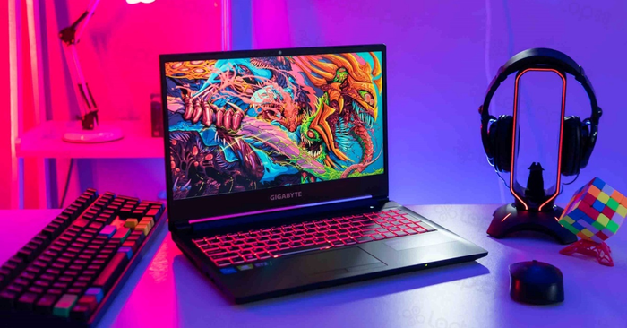 GIGABYTE G5 KF5-52VN383SH với vẻ ngoài nhỏ gọn