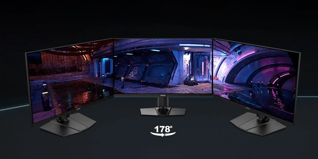 Góc nhìn màn hình MSI G274QPF E2 lên đến 178 độ