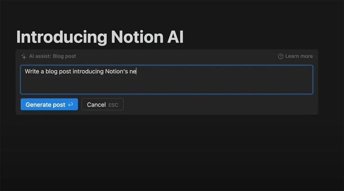 Notion AI