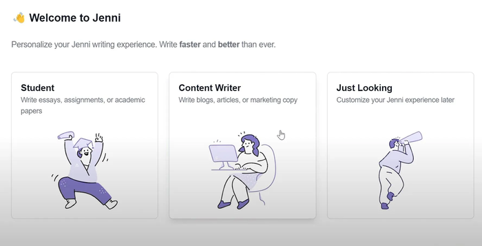 Jenni AI công cụ hỗ trợ viết lách thông minh